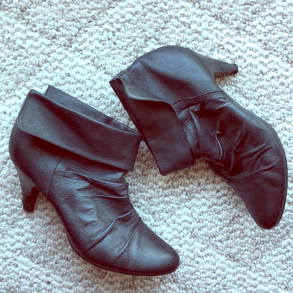 Kelly and Katie Leather Bootie